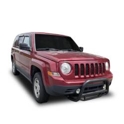 Black Horse Off Road - Black Horse MBB-JEB9001 Max Black Bull Bar for 08-17 Jeep Patriot - Image 2