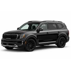 Black Horse Off Road - Black Horse 144711 Rain Guard/Deflectors for 20-24 Kia Telluride Smoke 4Pc - Image 2
