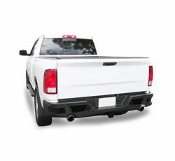 Black Horse Off Road - Black Horse ARB-RA20 Armour Black Rear Bumper for 09-18 RAM 1500/2500/3500 - Image 1
