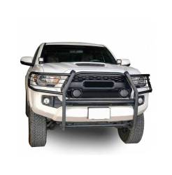 Black Horse Off Road - Black Horse 17A096402MA-PLFB Black Grille Guard w/LED for 16-23 Toyota Tacoma - Image 2