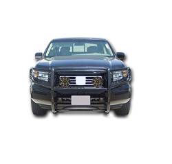 Black Horse Off Road - Black Horse 17A152500A1MA-PLB Black Grille Guard w/LED for 06-14 Honda Ridgeline - Image 2