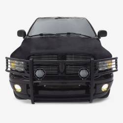 Black Horse Off Road - Black Horse 17DG105MA-PLFB Black Grille Guard w/LED for RAM 1500/2500/3500 - Image 2