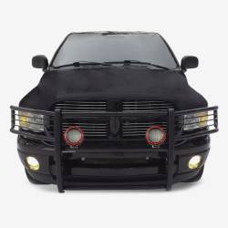 Black Horse Off Road - Black Horse 17DG105MA-PLFR Black Grille Guard w/LED for RAM 1500/2500/3500 - Image 2