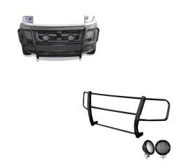 Black Horse Off Road - Black Horse 17DOPRMA-PLFB Spartan Grille Guard w/LED Promaster 1500/2500/3500 - Image 1