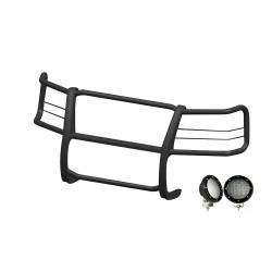 Black Horse Off Road - Black Horse 17GV02MA-PLFB Black Grille Guard w/LED for 15-24 Express Passenger - Image 1