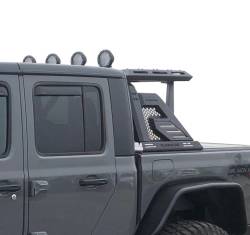 Black Horse Off Road - Black Horse AR2-07BA3-PLFB Armour-II Roll Bar Kit 5.3" for 19-24 Ranger - Image 1