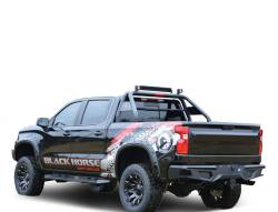 Black Horse Off Road - Black Horse ARB-SI25-20 Armour HD Black Rear Bumper for Blazer/Isuzu Hombre - Image 2
