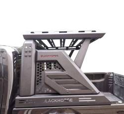 Black Horse Off Road - Black Horse AR2-09BA3 Armour-II Roll Bar w/Basket Black for 19-25 Jeep Gladiator - Image 2