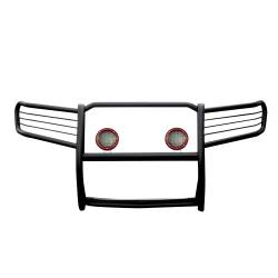 Black Horse Off Road - Black Horse 17H151402MA-PLFR Black Grille Guard w/LED for 16-22 Honda Pilot - Image 1