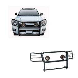 Black Horse Off Road - Black Horse 17TU26MA-PLB Black Grille Guard w/LED for Toyota GX470/4Runner - Image 1