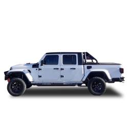 Black Horse Off Road - Black Horse RB09BK Classic Black Roll Bar for 20-25 Jeep Gladiator JT - Image 1