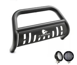 Black Horse Off Road - Black Horse BB037411A-SP-PLFB SS Bull Bar w/5.3" LED's for GM Fullsize Truck/SUV - Image 2