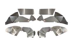 Fishbone Offroad - Fishbone FB33108 F/R Aluminum Raw Inner Fenders for 18+ Jeep Wrangler JL - Image 1