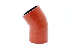 HPS Performance - HPS ORCH-HOT-102 Orange Intercooler Boot Hose for 03-07 Super Duty 6.0L Diesel - Image 1