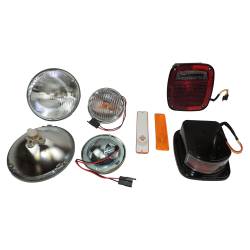 Crown Automotive Jeep Replacement - Crown LK2 Lamp Master Kit for Select 76-80 Jeep CJ-5 & CJ-7 Models - Image 2