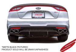 Stillen - Stillen KB26002 Unpainted Rear Bumper Valance Diffuser for 18-21 Kia Stinger GT - Image 4
