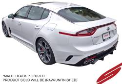 Stillen - Stillen KB26002 Unpainted Rear Bumper Valance Diffuser for 18-21 Kia Stinger GT - Image 8
