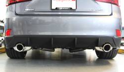 Stillen - Stillen KB31002MB Rear Diffuser Matte Black for 14-16 Lexus IS250/IS350 - Image 5
