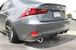 Stillen - Stillen KB31002MB Rear Diffuser Matte Black for 14-16 Lexus IS250/IS350 - Image 3
