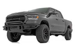 Rough Country Suspension Systems - Rough Country 51214 Tubular Black Front Bumper for 19-24 RAM 1500 2WD/4WD - Image 3