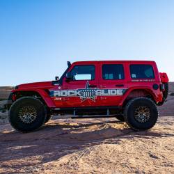 Rock Slide Engineering - Rock Slide BD-SS-301-JL4 Step Sliders Set for 24+ Jeep Wrangler JL 4DR - Image 3