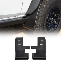 IAG Performance - IAG Performance IAG-BDY-F1302 Trail Shield Adj Mud Flaps Front for 21+ Bronco - Image 1