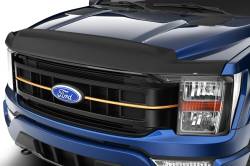 Husky Liners - Husky Liners 2830229 Aeroskin II Hood Protector Matte Black Low Profile - Image 1