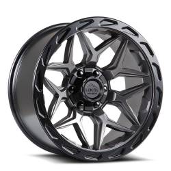 Lock Off-Road - Lock Off-Road Wheel MATRIX-221021MGMBR MATRIX 22X10 5x5.0 5x5.5 -18mm Gray - Image 1