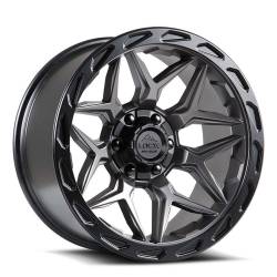 Lock Off-Road - Lock Off-Road Wheel MATRIX-221036MGMBR MATRIX 22X10 6x135/5.5 -18mm Gray - Image 1