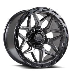 Lock Off-Road - Lock Off-Road MATRIX-7921MGMBR Matrix Wheel 17x9 5x5.0/5.5 0mm Gray - Image 1