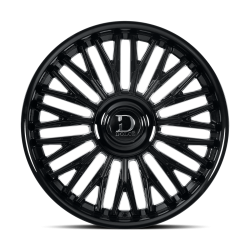 Dolce - Dolce Wheel LUSSO-229500GB18 LUSSO 22X9.5 BLANK 18mm Gloss Black - Image 1