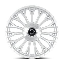 Dolce - Dolce Wheel ROMA-2210500GSBF Roma 22X10.5 BLANK 25mm Silver/Brushed - Image 1