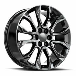O.E. Revolution - O.E. Revolution Wheel G38 22x9 6x5.5 31mm Gloss Black & Machined G38-2295031GBM - Image 1