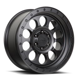 Lock Off-Road - Lock Off-Road 50CAL-7957MB12N LC04 50Cal 17x9 5x5.0 12mm Matte Black/Black - Image 1