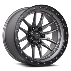 Lock Off-Road - Lock Off-Road Wheel KRAWLER-2163MGMBR KRAWLER 20X10 6x135 -18mm Gray - Image 1
