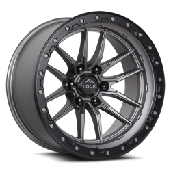 Lock Off-Road - Lock Off-Road Wheel KRAWLER-2188MGMBR KRAWLER 20X10 8x180 -18mm Gray - Image 1