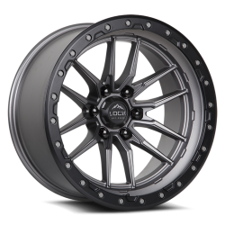 Lock Off-Road - Lock Off-Road Wheel KRAWLER-221063MGMBR KRAWLER 22X10 6x135 -18mm Gray - Image 1