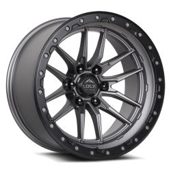 Lock Off-Road - Lock Off-Road Wheel KRAWLER-2963MGMBR KRAWLER 20x9 6x135 0mm Gray - Image 1