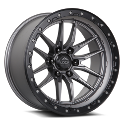Lock Off-Road - Lock Off-Road Wheel KRAWLER-8957MGMBR KRAWLER 18X9 5x5.0 -12mm Gray - Image 1