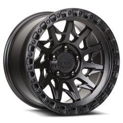 Lock Off-Road - Lock Off-Road LC01 Lunatic 17x9 5x5.0 12mm Matte Black/Black LUNATIC-7957MB - Image 1