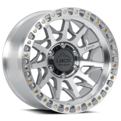 Lock Off-Road - Lock Off-Road LUNATIC-7969MC1 LC01 Lunatic 17x9 6x5.5 1mm Machined - Image 1