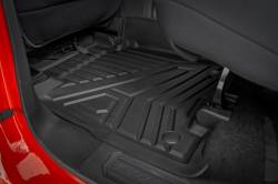 Rough Country Suspension Systems - Rough Country Front/Rear Floor Liners Black 21-25 Bronco 4DR FF-51602 - Image 4