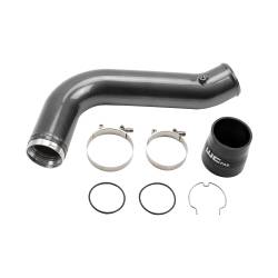 Wehrli Custom Fabrication - Wehrli WCF100530-GB Passenger 3.5" Intercooler Pipe for 17-19 Duramax L5P Black - Image 1