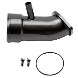 Wehrli Custom Fabrication - Wehrli WCF100721-GB Intake Horn 3.5" for 17-19 Duramax L5P Gloss Black - Image 1