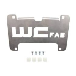Wehrli Custom Fabrication - Wehrli WCF100156 Lower Valance License Plate Mount Bracket for 15-19 Chevy HD - Image 1