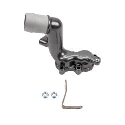 Wehrli Custom Fabrication - Wehrli WCF100176-GB Thermostat Housing for LML Duramax Gloss Black - Image 1