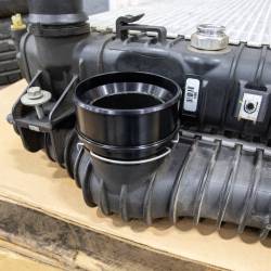 Wehrli Custom Fabrication - Wehrli WCF205-190 Intercooler Outlet Billet Boot Adater for 17-19 Duramax L5P - Image 2