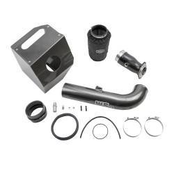 Wehrli Custom Fabrication - Wehrli WCF100360-GB Intake Kit Stage-2 4" Gloss Black for 17-19 Duramax L5P - Image 1