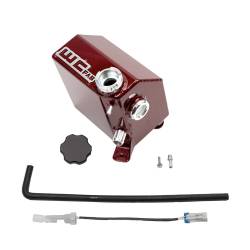 Wehrli Custom Fabrication - Wehrli WCF100433-RED Coolant Tank OEM Placement for 17-19 Duramax L5P Red - Image 1
