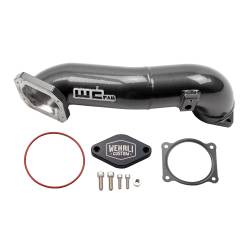 Wehrli Custom Fabrication - Wehrli WCF100328-GB Passenger 3" Upper Crossover Intercooler for 11-16 Duramax - Image 1